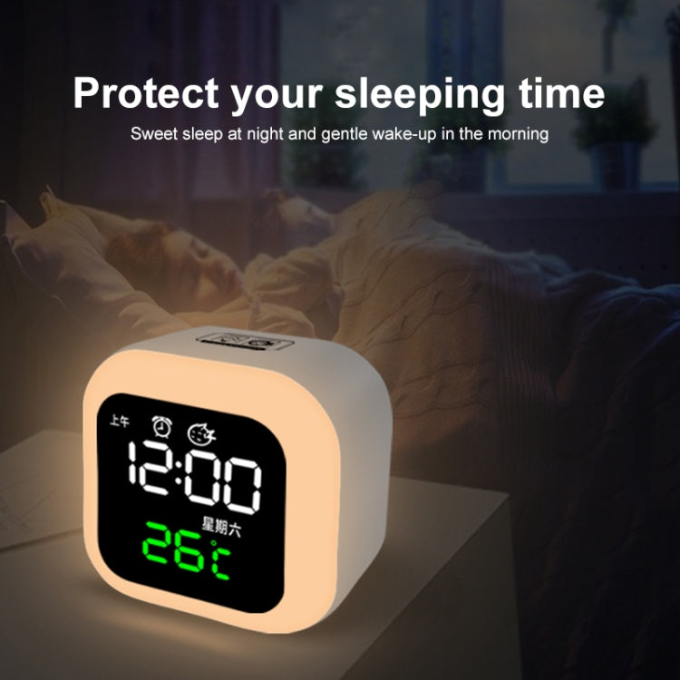 USB Home Smart Clock with Night Light & Memory Function & LED Display by bashfashion
