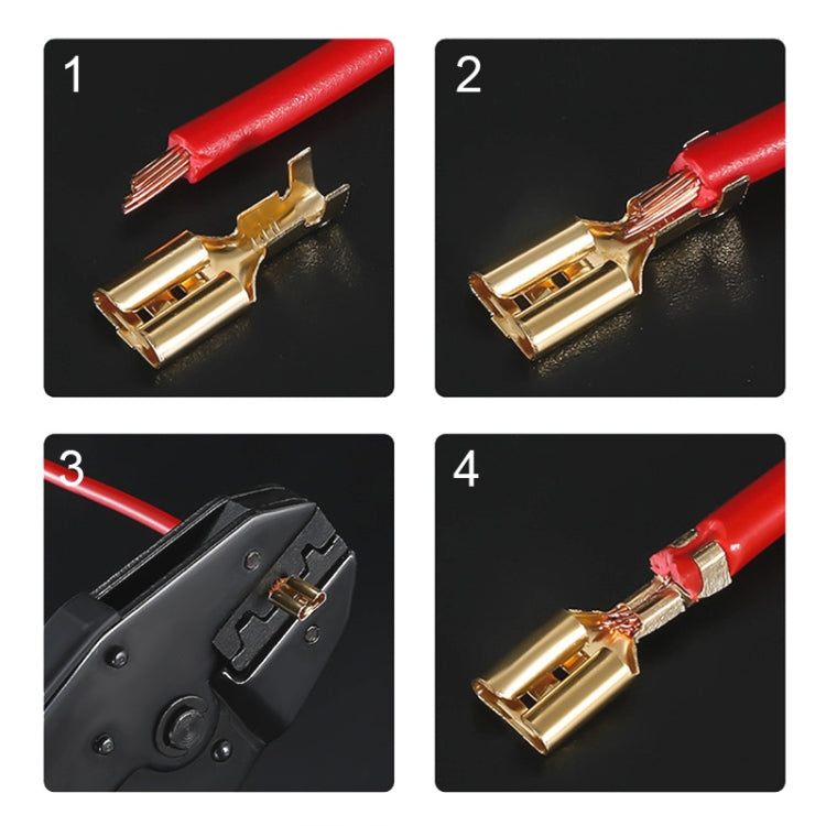 1000 in 1 Cable Spade Plug Connector DIY Terminal Connectors by bashfashion