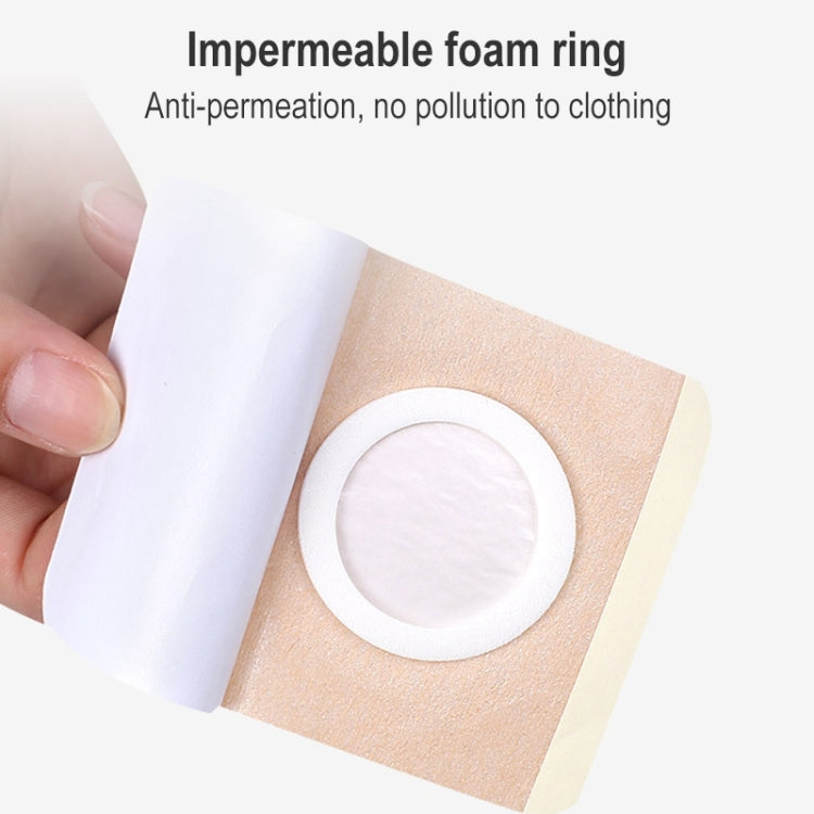 100 PCS 042 Spunlace Non-woven Stickers Anti-osmosis Three-volt Belly Button Plaster, Size:5x5x1.5cm(Square) by bashfashion