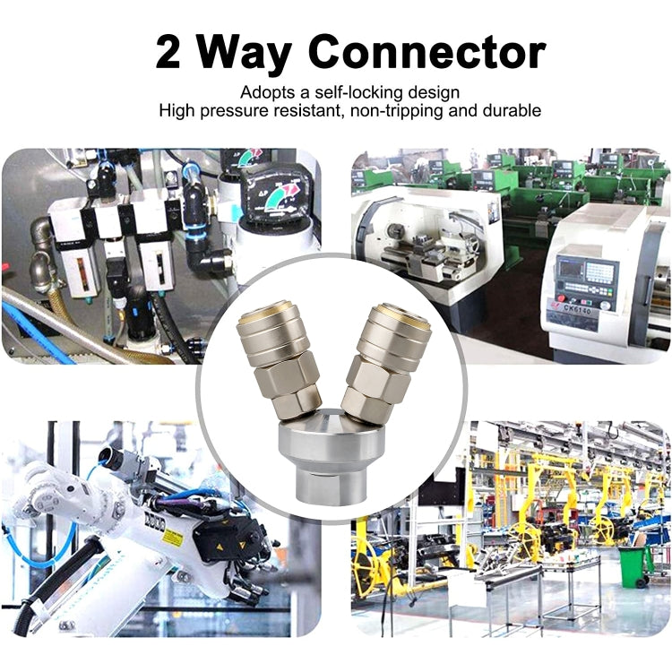 LAIZE Two Way C-type Self-lock Pneumatic Components by LAIZE