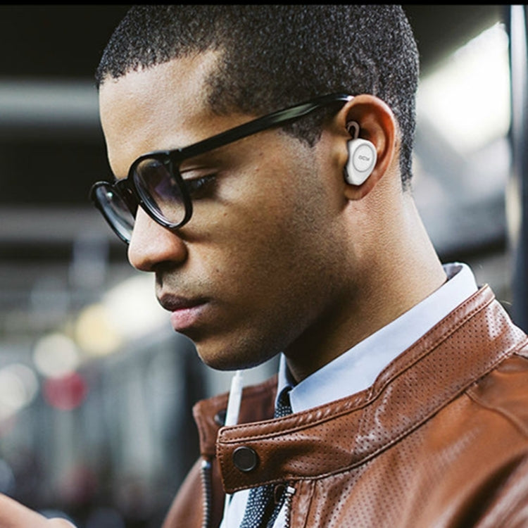 QCY J11 Universal Driving Wireless Bluetooth 4.1 Earphone with Mic for Smart Phones or Other Bluetooth Devices, Effective Bluetooth Distance: 10M(Black) by QCY