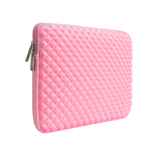 Diamond Texture Laptop Liner Bag, Size: 15.6 inch (Pink) by bashfashion