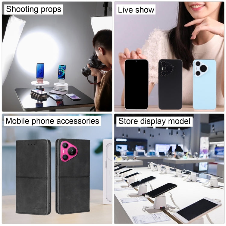 For Huawei Pura 70 Black Screen Non-Working Fake Dummy Display Model (Blue) by bashfashion