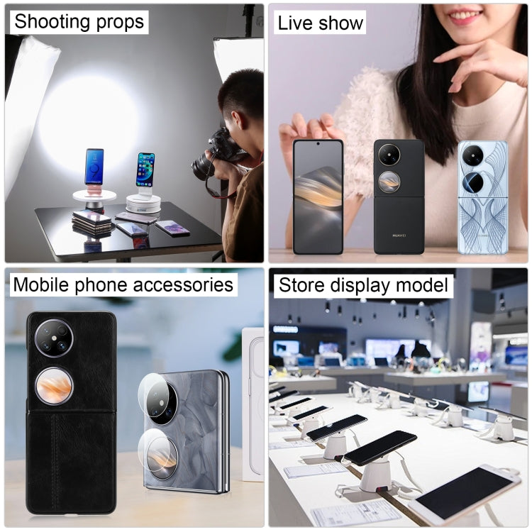 For Huawei Pocket 2 Black Screen Non-Working Fake Dummy Display Model (White) by bashfashion