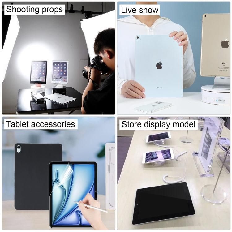 For iPad Air 13 2024 Black Screen Non-Working Fake Dummy Display Model (White) by bashfashion