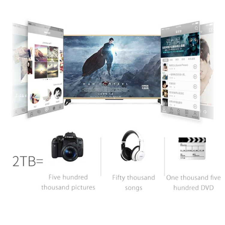 ORICO 2139U3-CR USB3.0 Transparent External Hard Disk Box Storage Case for 9.5mm 2.5 inch SATA HDD / SSD by ORICO