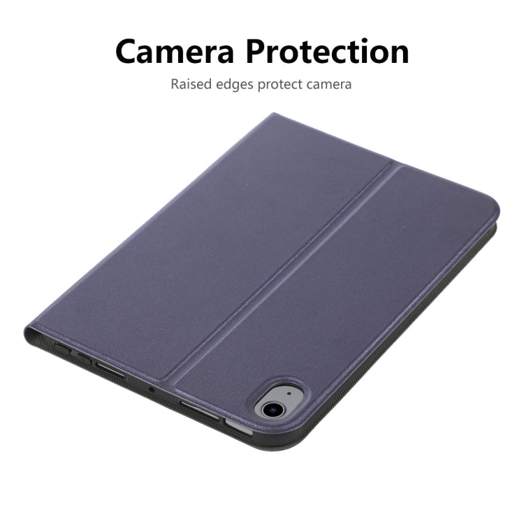 For iPad mini 2024 / mini 6 ENKAY Horizontal Flip PU Leather + TPU Smart Tablet Case with Holder & Sleep / Wake-up Function(Dark Blue) by ENKAY
