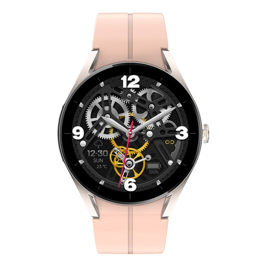 KS05 1.32 inch IP67 Waterproof Color Screen Smart Watch,Support Blood Oxygen / Blood Glucose / Blood Lipid Monitoring(Gold Pink) by bashfashion