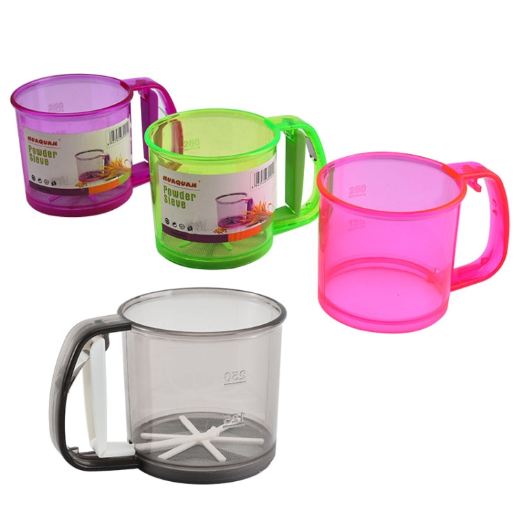 Convenient Hand-Held Flour Sieve Icing Sugar Sieve Baking Tool(Brown) by bashfashion