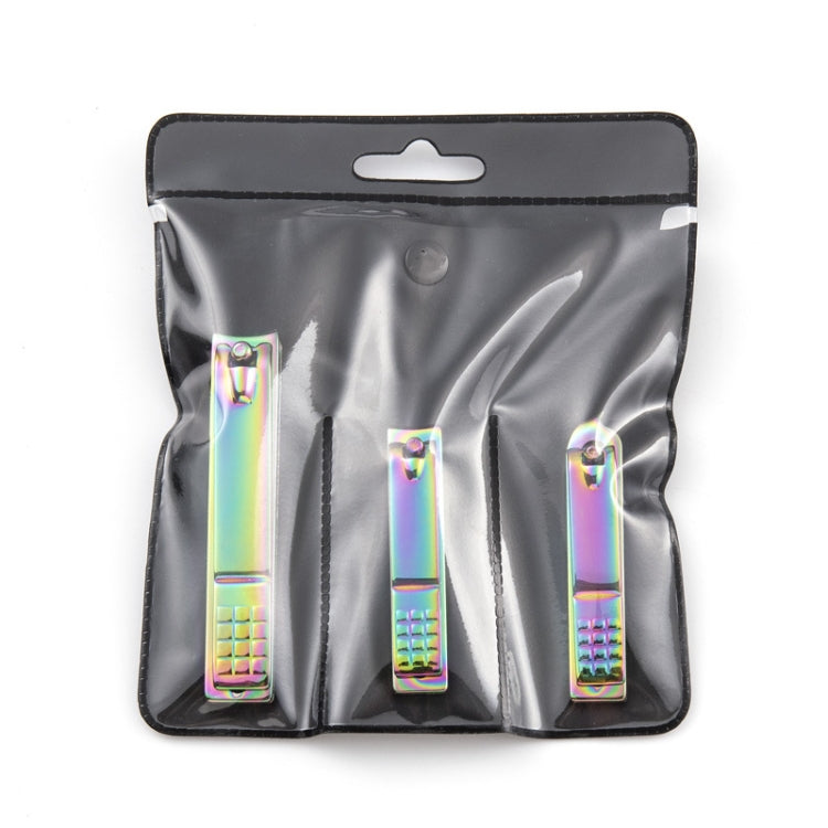 Black Color Titanium Nail Shear Exfoliating Manicure Tool, Specification: Small Slope (Color Titanium) by bashfashion