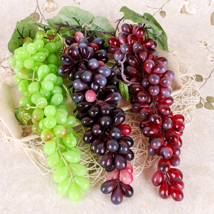 2 Bunches 85 Purple Grape Simulation Fruit Simulation Grapes PVC with Cream Grape Shoot Props by bashfashion
