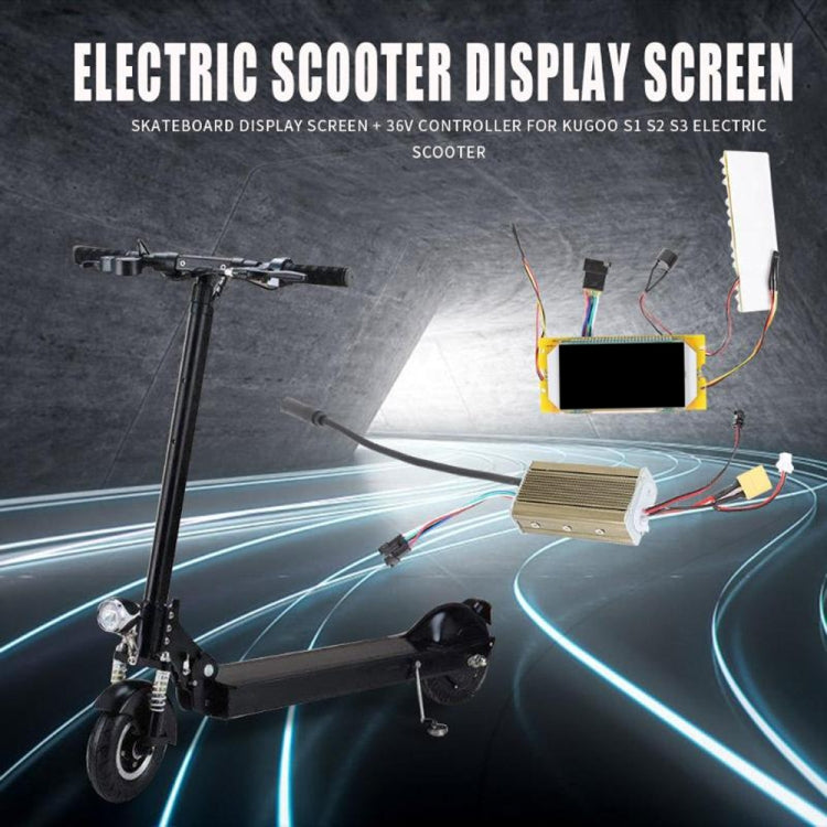 Electric Scooter LED Display Screen Main Control Board Replacement Accessories For Kugoo S1 / S2 / S3 Series Controller+Display by bashfashion