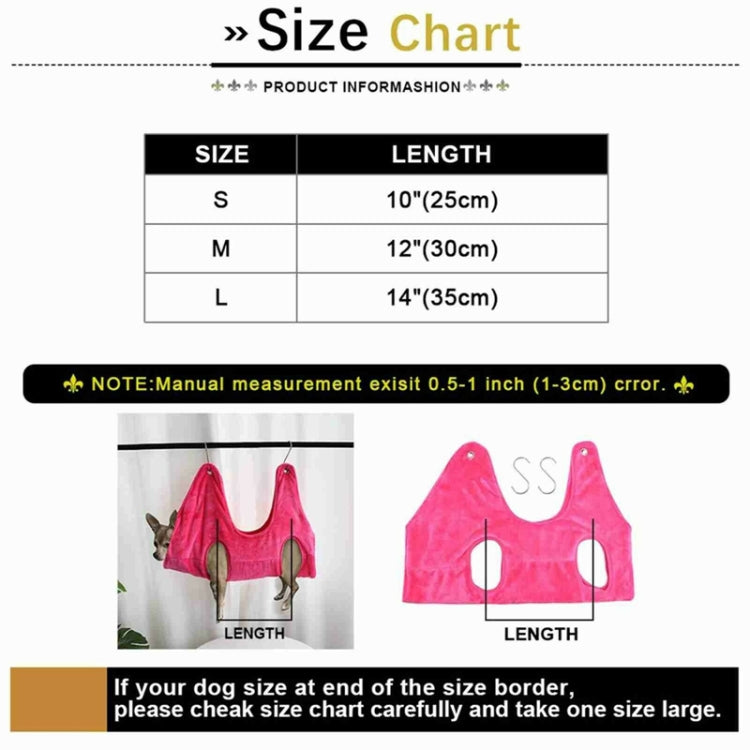 2 PCS CWDC-001 Small And Medium Cat And Dog Hammock Thickened Pet Hammock, Color Random Delivery, Size: Large by bashfashion