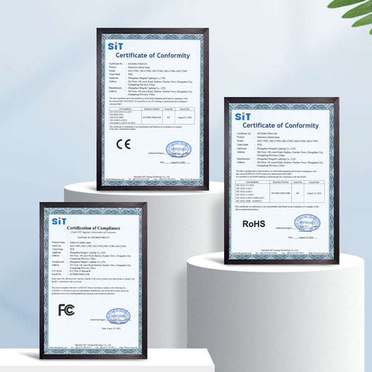 Intelligent Automatic Human Body Induction Wireless LED Lamp 40cm(Black + White Light) by bashfashion