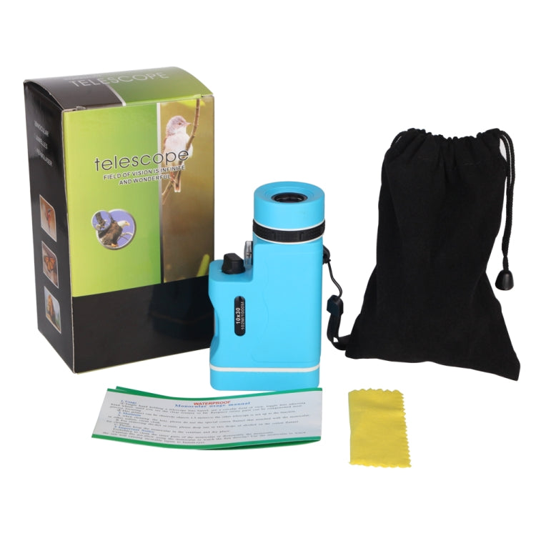 CS-1030 10X Colorful High List Binoculars with Infrared Light(Sky Blue) by bashfashion