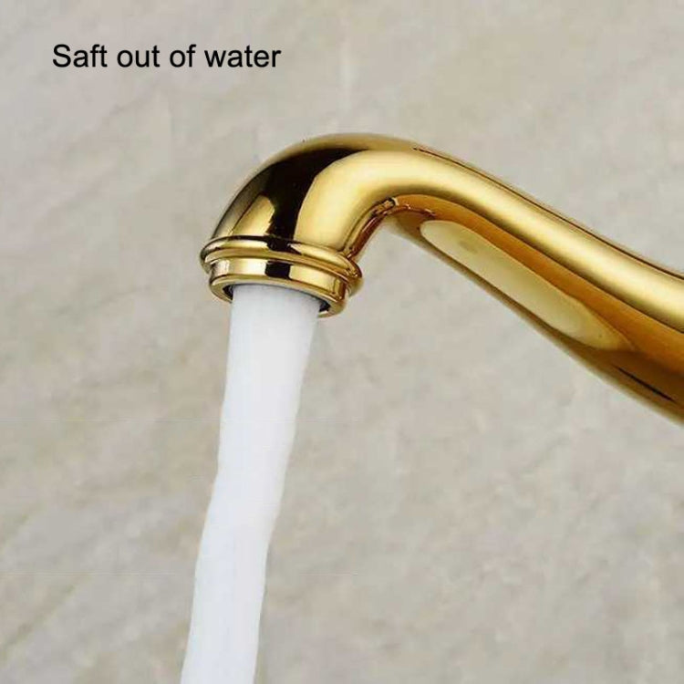 Hot And Cold Mixed Water Basin Imitation Water Faucet, Style: High Model by bashfashion