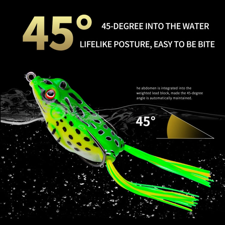 Thunder Frog Road Lure Fake Bait Simulation Soft Bait, Specification: 5g 4.3 cm(E) by null