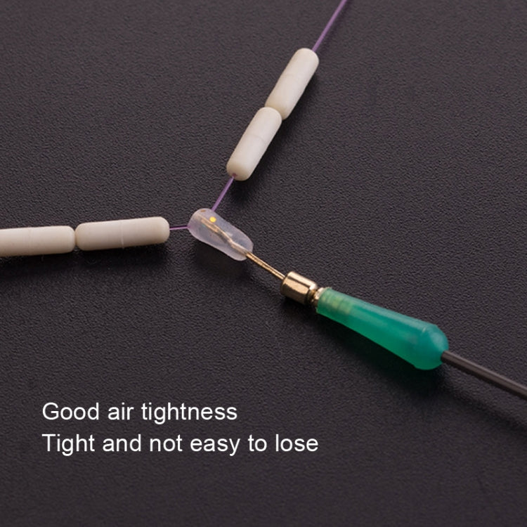 10 PCS Quick Change Floater Sliding Copper Head Rotating Floater, Specification: Medium(Rubber) by bashfashion