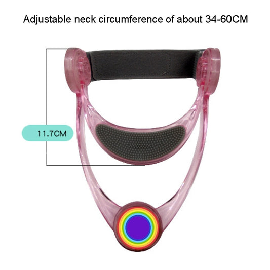 Children Oblique Neck Corrector Adjustable Neck Brace Neck Protector(Transparent) by bashfashion