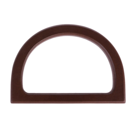D-shaped Wooden Handle Handbag Accessories by bashfashion
