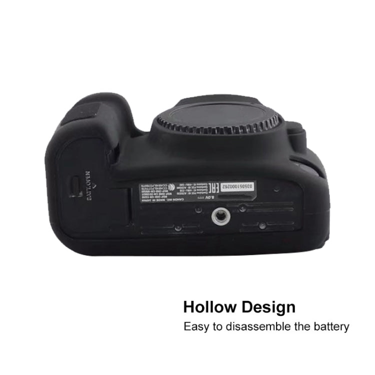 For Canon EOS 6D Mark II Soft Silicone Protective Case (Yellow) by bashfashion