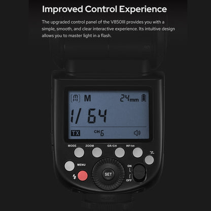 Godox V850III 2.4GHz Wireless Flash Speedlite Camera Light(UK Plug) by Godox