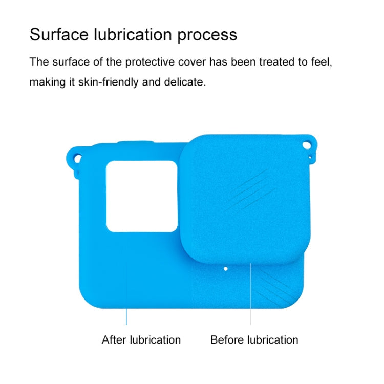 For Insta360 Ace Body Silicone Protective Case with Lens Cap (White) by bashfashion