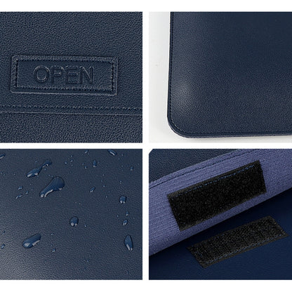 PU06 3 in 1 PU Multifunctional Laptop Bag, Size:14.1-15.4 inch(ArmyGreen) by bashfashion