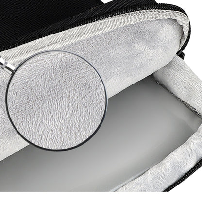 ST11 Polyester Thickened Laptop Bag with Detachable Shoulder Strap, Size:14.1-15.4 inch(Silver Gray) by bashfashion