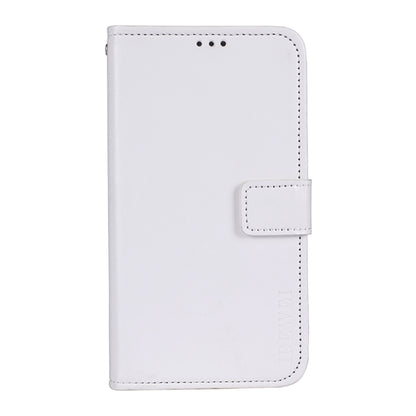 idewei Crazy Horse Texture Horizontal Flip Leather Case with Holder & Card Slots & Wallet For Tecno Pova 2(White) by idewei