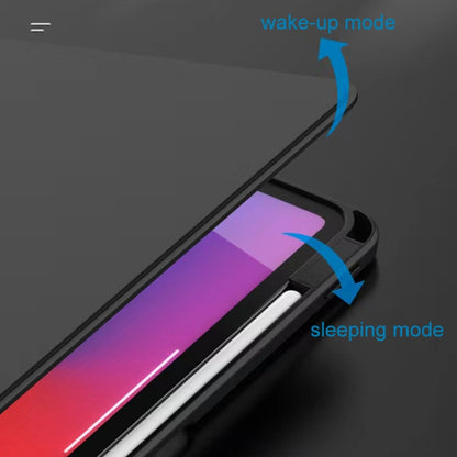 For iPad 10.2 2021 / 2020 / 2019 Mutural Jianshang Series Tablet Leather Smart Case(Mint Green) by Mutural