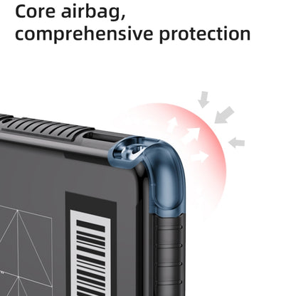 For iPad Pro 12.9 2022 / 2021 / 2020 Mutural XingTu Series Tablet Case with Holder(Sky Blue) by Mutural