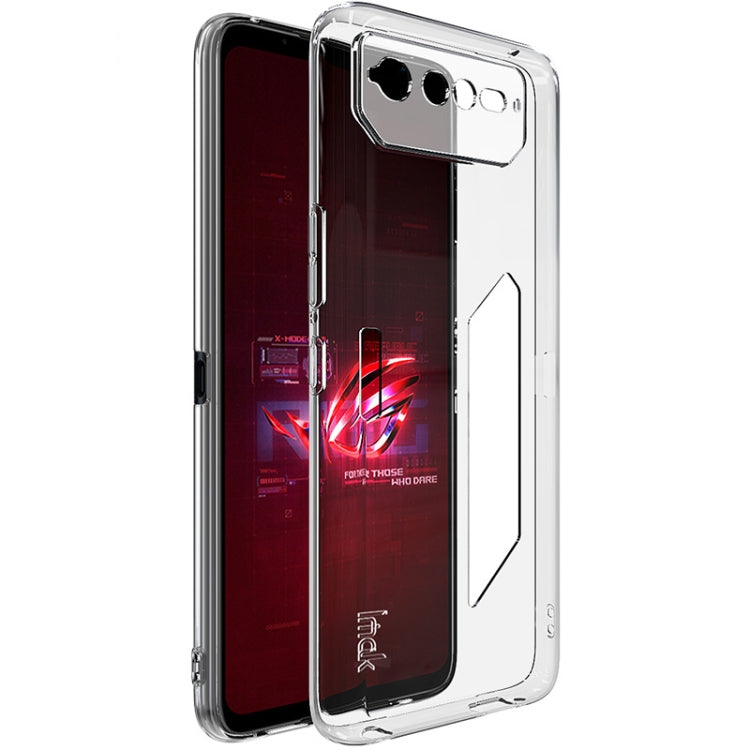 For Asus ROG Phone 6 IMAK UX-5 Series Transparent Shockproof TPU Protective Phone Case(Transparent) by imak