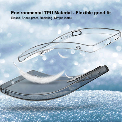 For Asus ROG Phone 6 IMAK UX-5 Series Transparent Shockproof TPU Protective Phone Case(Transparent) by imak