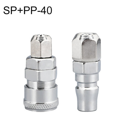 LAIZE SP+PP-40 10pcs C-type Self-lock Air Tube Pneumatic Quick Fitting Connector by LAIZE