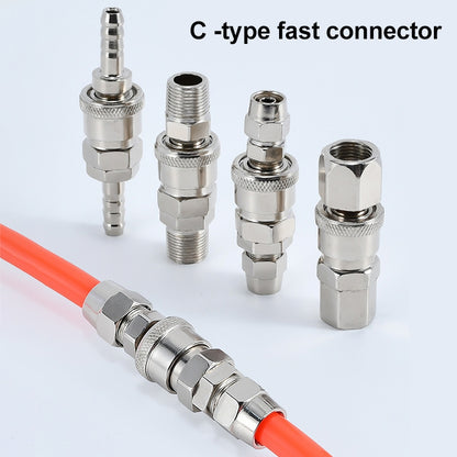 LAIZE SP+PP-40 10pcs C-type Self-lock Air Tube Pneumatic Quick Fitting Connector by LAIZE