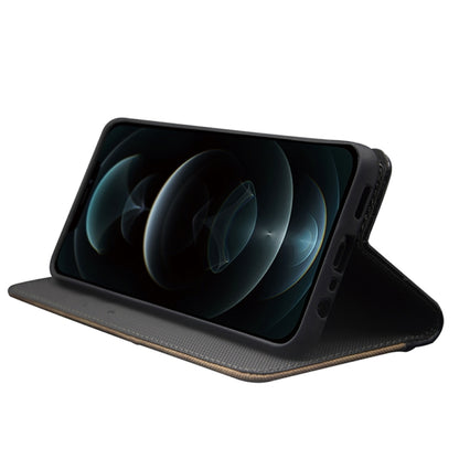 For Sharp Rouvo V idewei Two-color Splicing Leather Phone Case(Black) by idewei