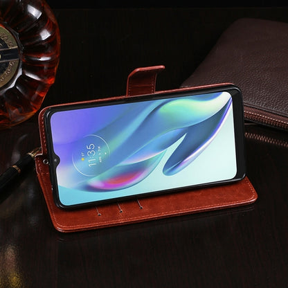 For Sharp Rouvo V idewei Crazy Horse Texture Leather Phone Case with Holder(Red) by idewei