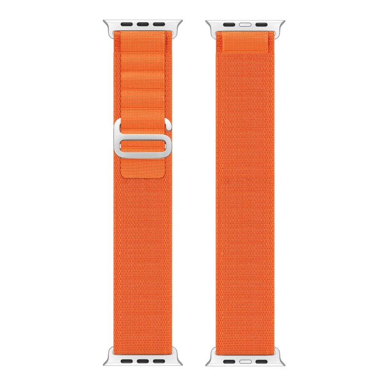 For Apple Watch Series 5 40mm DUX DUCIS GS Series Nylon Loop Watch Band(Orange) by DUX DUCIS