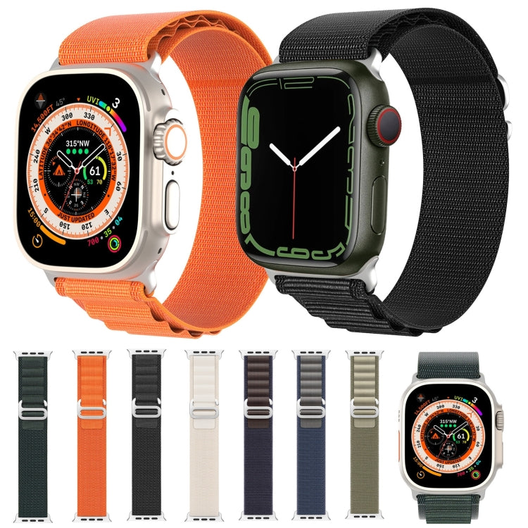 For Apple Watch Series 2 42mm DUX DUCIS GS Series Nylon Loop Watch Band(Orange) by DUX DUCIS