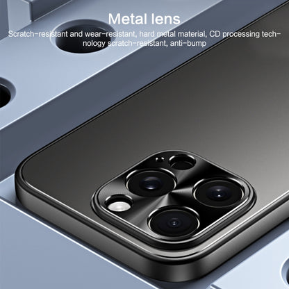 For iPhone 15 R-JUST RJ-61 Electroplating Frosted TPU + PC Phone Case(Pink) by R-JUST