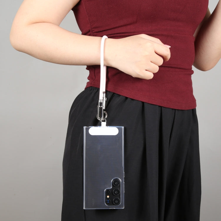 USB-C / Type-C to Type-C Data Cable Phone Anti-lost Short Lanyard, Length: 30cm(Black Braid) by bashfashion