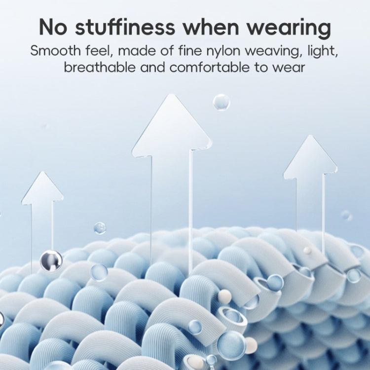 For Apple Watch Ultra 49mm Dual-Section Loop Nylon Watch Band(Midnight Color) by bashfashion