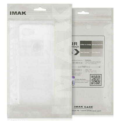 For Infinix Smart 8 IMAK UX-4 Series Four-corner Shockproof Phone Case(Transparent) by imak