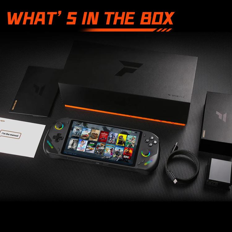 ONE-NETBOOK OneXPlayer F1 Pro 7 inch Handheld Game Console, 32GB+2TB, Windows 11 AMD Ryzen 7 8840U(EU Plug) by ONE-NETBOOK