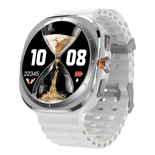 X7 1.51 inch IPS Screen Bluetooth Smart Watch Supports Healthy Monitoring(Silver) by bashfashion