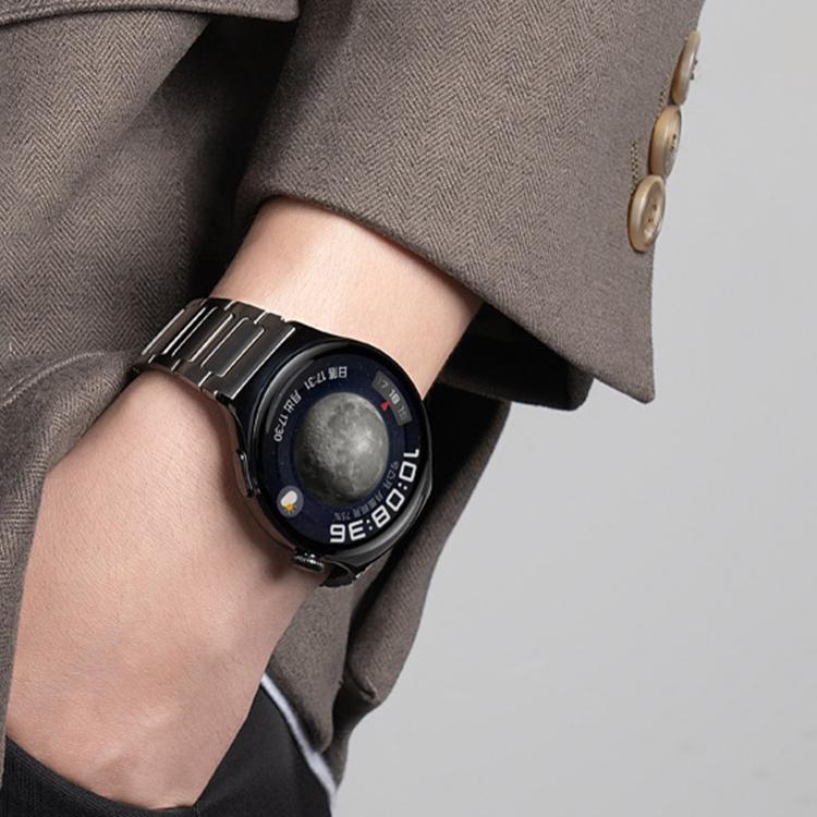 Kalebol 22mm Universal Titanium Scratch Resistant Strap(Titanium Silver) by Kalebol