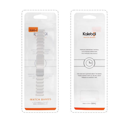 Kalebol 22mm Universal Titanium Scratch Resistant Strap(Titanium Silver) by Kalebol