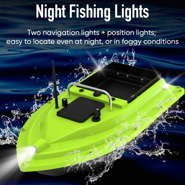 D26 Smart Control Fishing Bait Boat Support GPS Positioning Built-in Light Strip, Plug:EU Plug by bashfashion