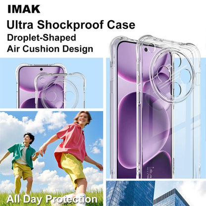 For OPPO Find X8s+ imak Shockproof Airbag TPU Phone Case(Transparent) by imak